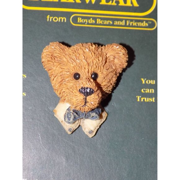 Boyds Bears Bearwear Brooch Lapel Pin 1995 M. HARRISON Vintage - 2601 - Picture 3 of 3